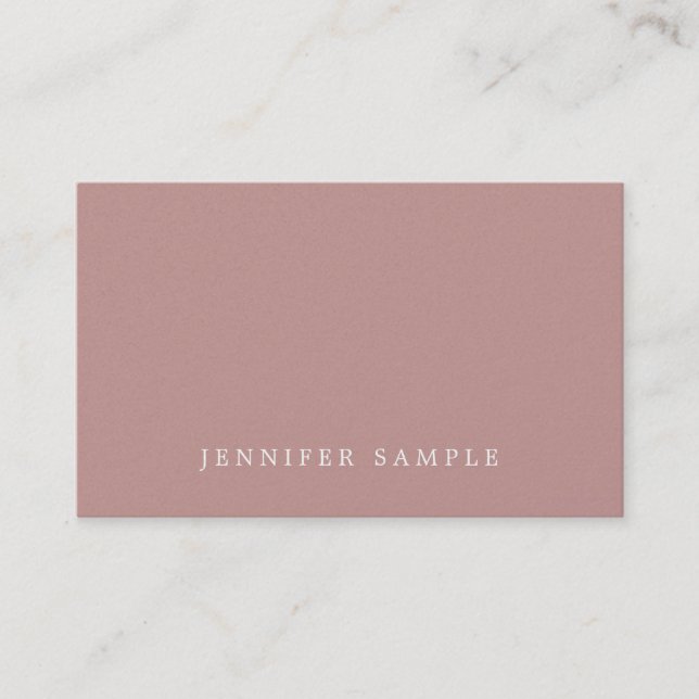 Stylish Colours Modern Design Pearl Finish Luxury Business Card (Front)