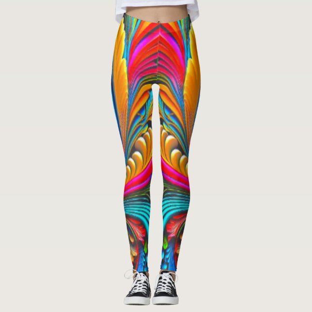 stylish comfort custom-made leggings premium activ (Front)
