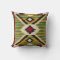 Stylish Comfort with Green Kilim Throw Pillows