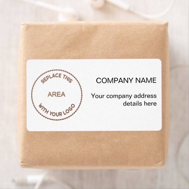 Stylish Company Logo Return Name Address (Insitu)