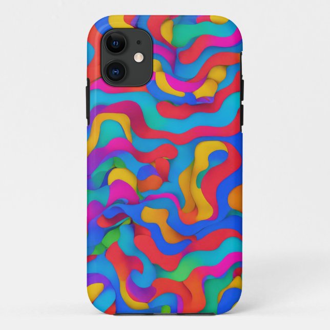 Stylish Complex Art Pattern Phone Case  (Back)