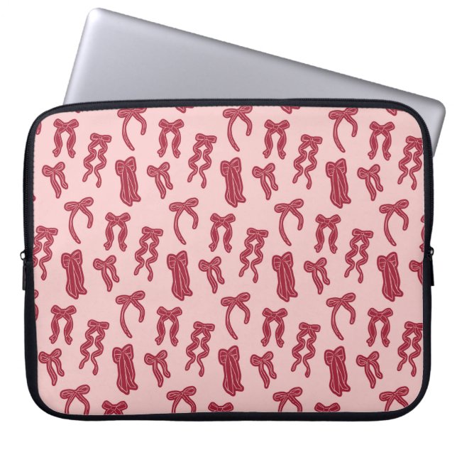 Stylish computer protection with nodes laptop sleeve (Front)