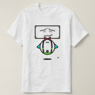 stylish cool robot(s) with red papillon version 2 T-Shirt