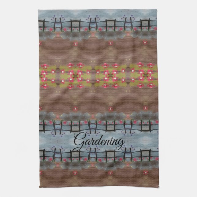 Stylish Country Styled Kitchen Tea Towel (Vertical)