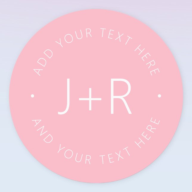 Stylish Couples Monogram Editable Text Waterproof (Creator Uploaded)