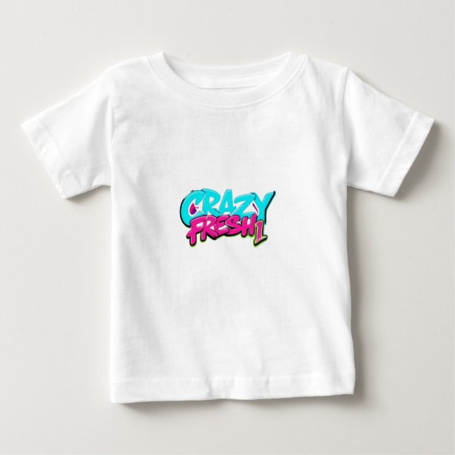 Stylish crazy baby t-shirt  (Front)