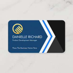 Stylish Creative Arrows Business Enterprise Card