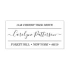 Stylish Custom Name & Address Self Inking Stamp
