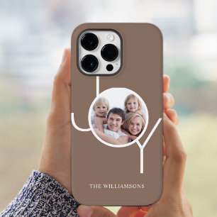 Stylish Custom Photo Brown iPhone 14 Pro Max Case