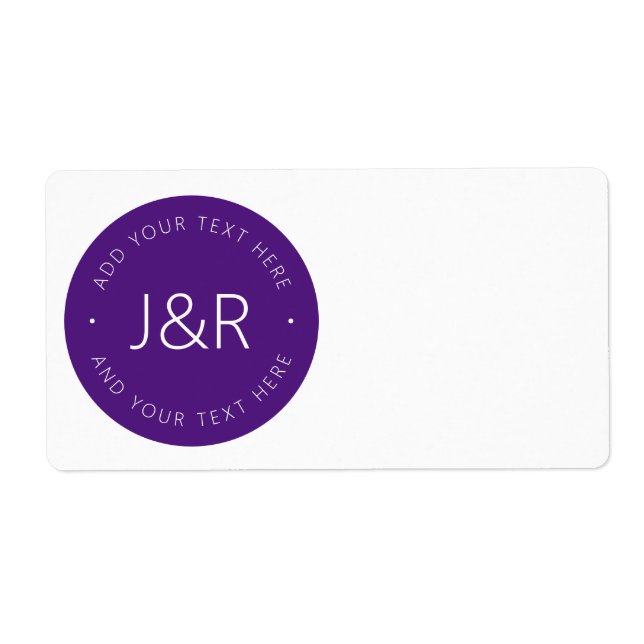 Stylish Customisable Text (Front)