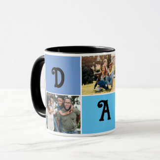 Stylish Dad | Custom Modern Father's Day Photo Mug