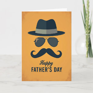 Stylish Dads Day Card