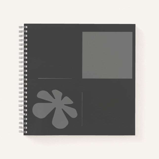 Stylish Daisy Notebook (Front)