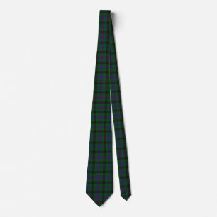 Stylish Davidson Family Tartan Plaid Tie