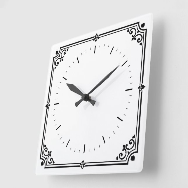 Stylish Decorative Clock for Home & Office (Angle)