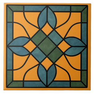 Stylish Decorative Glass-Look Ceramic Tile