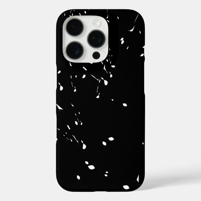 Stylish Design in Black and White Case-Mate iPhone Case (Back)