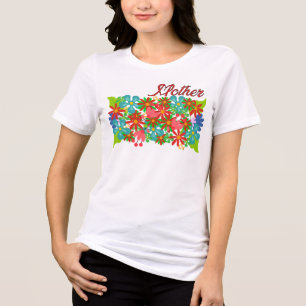 Stylish Designs Honouring Mum Tri-Blend Shirt