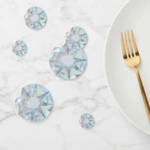 Stylish Diamond Gemstone Party Table Confetti