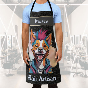 Stylish Dog Gifts for Hairdressers Hair Stylists Apron