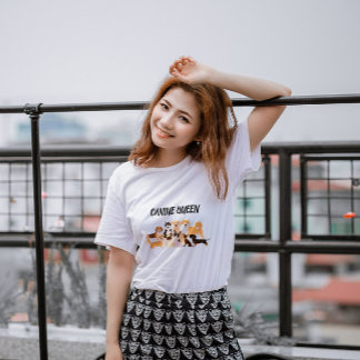 Stylish Dog Mum T-Shirt