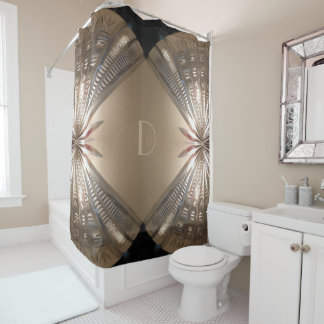 Stylish Dramatic Shower Curtain