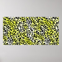 stylish dress pattern design with leopard skin eff