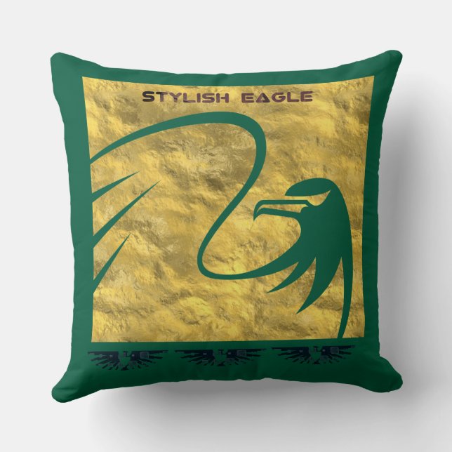 Stylish Eagle Cushion (Back)
