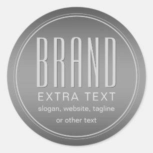 Stylish Editable Business Product Label