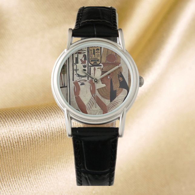 Stylish Egyptian Goddess eWatch Watch (https://www.zazzle.com/store/capricepetit)
