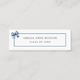 Stylish Elegant Graduate Networking Calling Card
