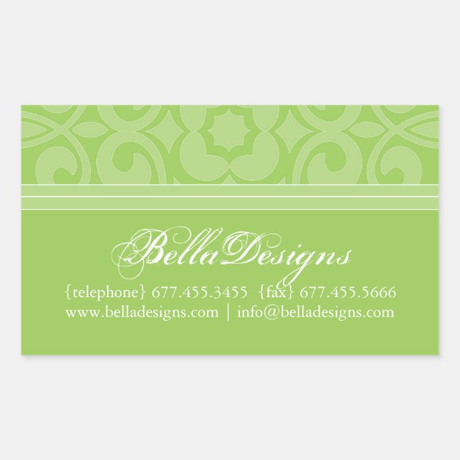 Stylish Envelope Seal Stickers (Front)
