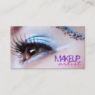 Stylish Eye Shadow - Makeup Artist Business Card