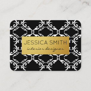 Stylish Fancy Pattern Business Card