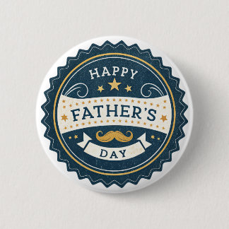 Stylish Father’s Day Watch – Retro Badge Design wi