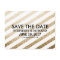Stylish Faux Gold Glitter Save the Date Postcard