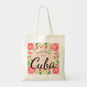 Stylish Floral Art Designed Tote Bag