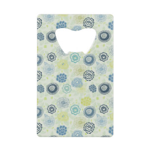Stylish floral pattern with cute flowers