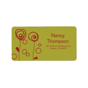 Stylish Flowers - Red Label