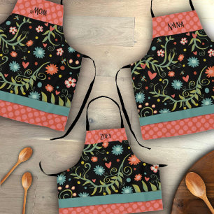 Stylish Flowers Women’s Floral Apron