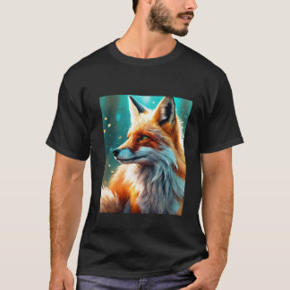 "Stylish Fox Logo T-Shirt - Unisex Comfort Wear"