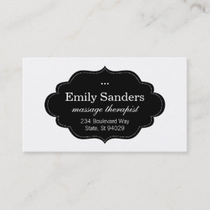 Stylish Frame Business Card
