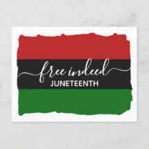 Stylish FREE INDEED Pan African JUNETEENTH