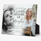 Stylish Funeral Memorial Before & After Photo