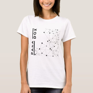 Stylish Geometric Polygon Design with Paradox word T-Shirt