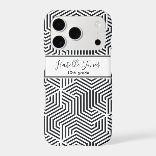 stylish geometric script personalised school
