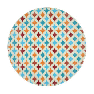 Stylish Geometric: Vintage Seamless Pattern Cutting Board