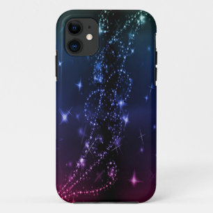 Stylish glitter swirl iphone 5 cover