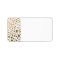 Stylish Gold Foil Confetti Dots
