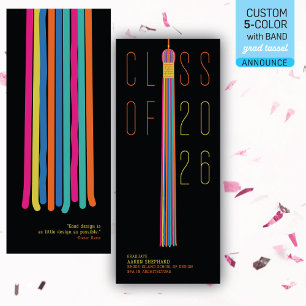 Stylish Graduation Announcement Modern Design